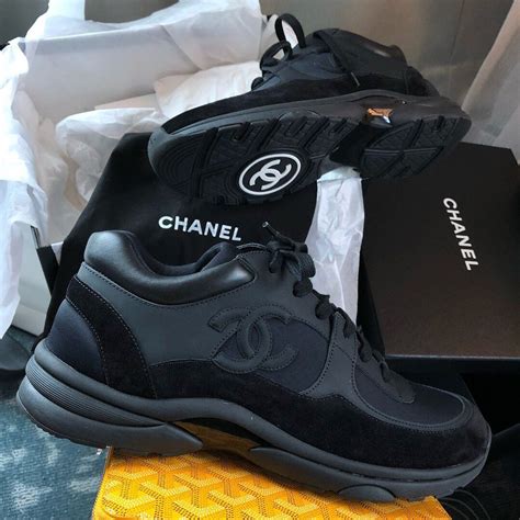 black chanel men shoes|Buy Chanel Sneaker Shoes: New Releases & Iconic Styles .